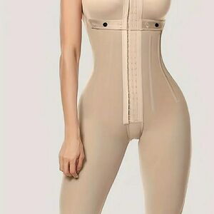 Faja Colombianas Seamless Tan Shapewear Bodysuit